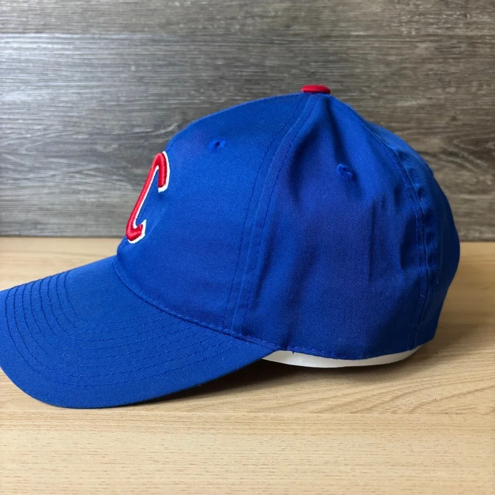 Vintage Chicago Cubs Hat‎ Cap Snap Back S/M Blue MLB Baseball Outdoor Cap